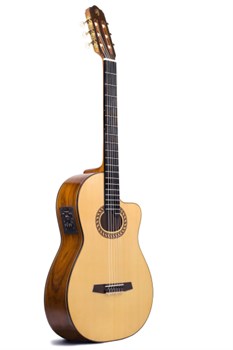 PRUDENCIO SAEZ 7-CW (90) Fishman Prefix Pro гитара классическая электроакустическая с вырезом 4640 - фото 14612