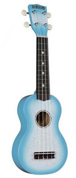 HAMANO U-35LB Light Blue укулеле сопрано, клен, гриф махогани, чехол, голубой берст с блестками 4705 - фото 14805