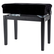 GEWA Piano bench Deluxe Compartment Black highgloss Банкетка для пианино