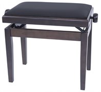 GEWA Piano bench Deluxe walnut dark mat 2 Банкетка для пианино 4408