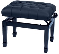 GEWA Piano Bench Deluxe XL Black Highgloss банкетка черная глянцевая сиденье искуственная кожа 4414